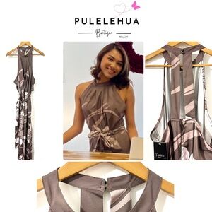 Pulelehua 🦋 Maui • Hawaii • U’ilani Jumpsuit Orchid • XL • NWT ‼️ Note